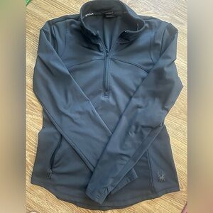Women’s Spyder Navy Blue 1/4 Zip